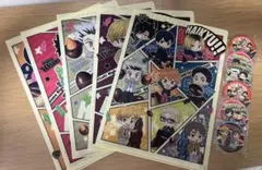 ハイキュー　クリアファイルとステッカー