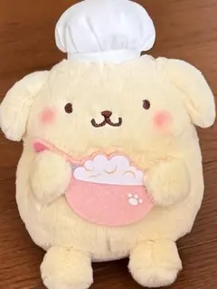 ポムポムプリン ぬいぐるみS コック帽 30周年アニバーサリー - メルカリ