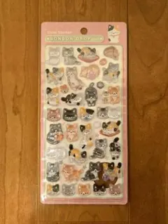 クーリア製【ボンボンドロップシール】猫・和柄