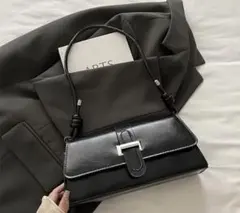 ハンドバッグ　ショルダーバッグ　2way 卒業式　入学式　黒　高級感