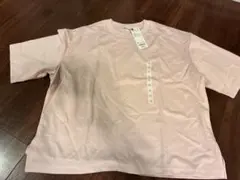 신품 미사용 제품 태그 포함 GU 에어리즘 코튼 T 핑크 M