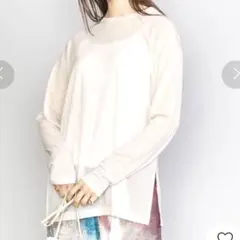 ビューティー&ユース✨ユナイテッドアローズ✨シアーカットソー レイヤード 重ね着