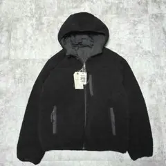 新品 別注 SHIPS any TAION M ボアジャケット リバーシブル 黒