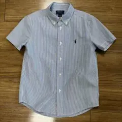 美品 POLO Ralph Lauren 半袖シャツ ストライプ サイズ7