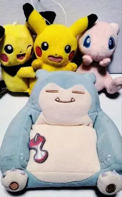 一番くじ ポケモン B賞 カビゴン＆ピカチュウぬいぐるみ - メルカリ