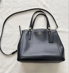 COACH コーチ・ミネッタクロスボディ　ツーウェイバック　ミッドナイトブルー