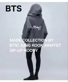 未使用】BTS ARTIST MADE ジョングク フーディ ブラック XL - メルカリ