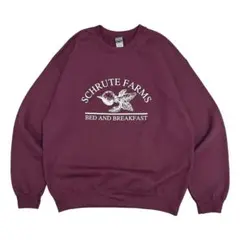 ヴィンテージ・スウェット アメリカ 野菜農場 企業物 ロゴ