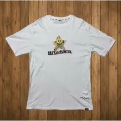 スターロゴTシャツ ホワイト 星柄 XL バックプリント