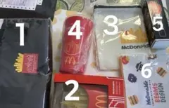 マクドナルド 福袋 2022.2025 6点　おまとめ
