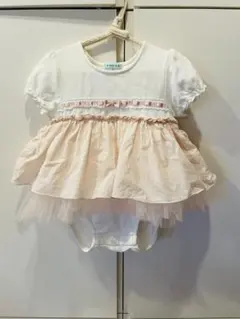 TOCCA フリル付きワンピース 70サイズのサムネイル