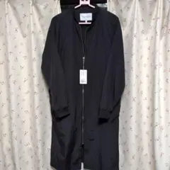 A DAY IN THE LIFE 　新品ブラック ジップアップコート S