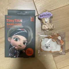 BTS TinyTAN テテ 絆創膏 RJ SHOOKY キーホルダー