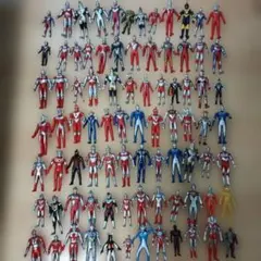 ウルトラマンフィギュア　84体セット　ソフビ等まとめ売り　バンダイ　BANDAI