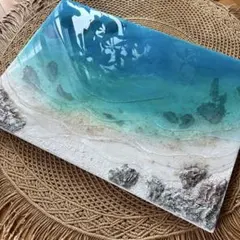 1358】切り取った海 立体構造の3Dオーシャンアート｜南国の浅瀬 - メルカリ