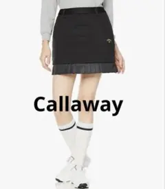 極美品⚫️キャロウェイCallaway ゴルフ　レディース 中綿スカート 黒 L