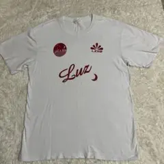 LUZeSOMBRA ルースイソンブラ Tシャツ 半袖白 赤 メンズ