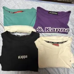Kappa クロップド丈 Tシャツ 4枚セット　M〜Lサイズのサムネイル