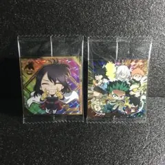 僕のヒーローアカデミア　シールウエハース　志村菜奈　緑谷　SEC PUR