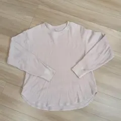 UNIQLO ワッフル素材 長袖Tシャツ S