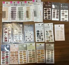 新品未使用　匿名配送　ネイルシールセット 21点　まとめ売り