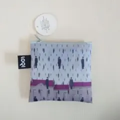 新品 LOQI ローキー エコバッグ 雨の男たち マグリット