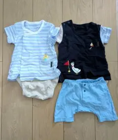 Combimini ラップコンパクトとパンツ 3点セットのサムネイル