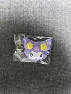 サンリオ　シークレット前髪クリップ　キャラ盛り夏祭り！　クロミ