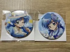 ぴちぴちピッチ まるくじ　波音　缶バッジ　2種セット