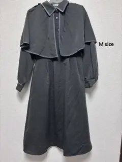 axes femme アクシーズファム ワンピース ケープ トレンチ