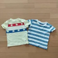 TOMMY HILFIGER 無印良品 Tシャツ 2枚セット 90cm