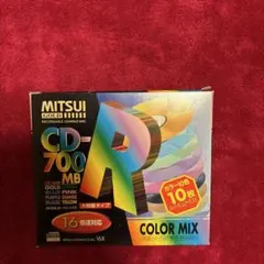 MITSUI CD-R 700MB カラーミックス 8枚