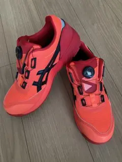 ASICS CP209 27センチ　ボアシステム 安全靴 レッド asics アシックス 安全靴 ウィンジョブCP209 Boa 1271A029 |｜ワーク