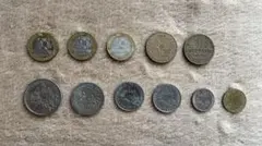 旧フランスフラン硬貨のサムネイル