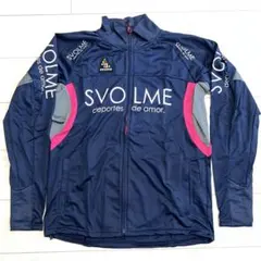 SVOLME ネイビー フルジップジャージ L