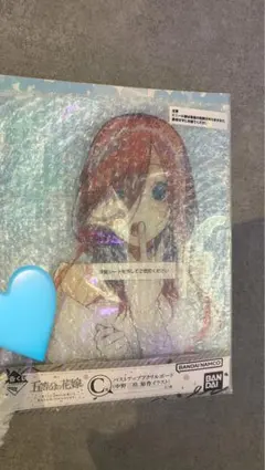 五等分の花嫁 アクリルスタンド 一番くじ 中野三玖