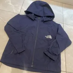 THE NORTH FACE ネイビー フード付きコンパクトジャケット　110