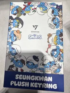 SEVENTEEN セブチ スマーフ 韓国 ぬいぐるみキーリング スングァン