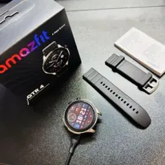 Amazfit GTR4 ジャンク 電池劣化/ベルト破裂/充電器なし