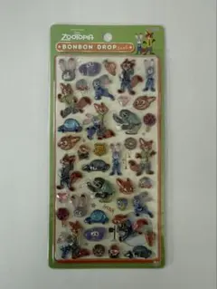 正規品　ディズニー　ズートピア ボンボンドロップシール