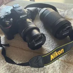 nikon D5600 18-55mm VR Kit 一眼レフ 首掛け付き - メルカリ