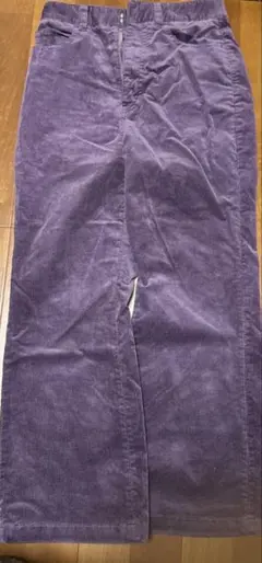 ローリーズファーム パープル　コーデュロイパンツ M サイズ