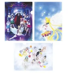 セーラームーン　セーラーミュー オリジナルクリアファイル　30周年記念