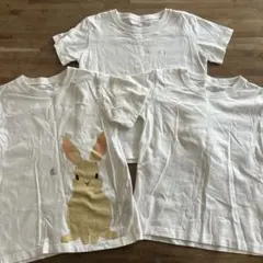 無印良品キッズTシャツ3枚セット 120センチ