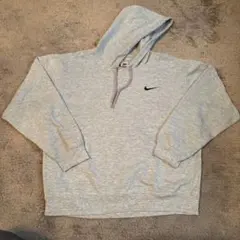 【90s】ナイキ　パーカー　刺繍ロゴ　Sサイズ　銀タグ　ヴィンテージ　古着