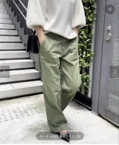 Spick and Span ルーズペイカーカーゴパンツ