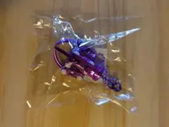 クレーンアーム　キーホルダー　メタリックアーム　パープル　超ミニのサムネイル