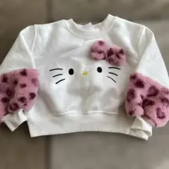 ハローキティ トレーナー ホワイト 100cm~