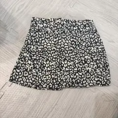 anonbaby レオパード スカート