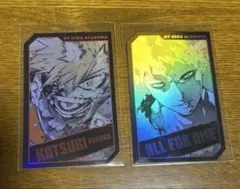 僕のヒーローアカデミア　ヒロアカ　ホロカード　爆豪勝己　オールフォーワン